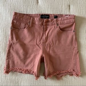 Lucky Brand Pink Denim Shorts - 8